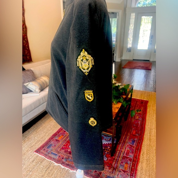 St. John Pants - Vintage St. Johns sport gray long sleeve jacket medium pants size 12 military